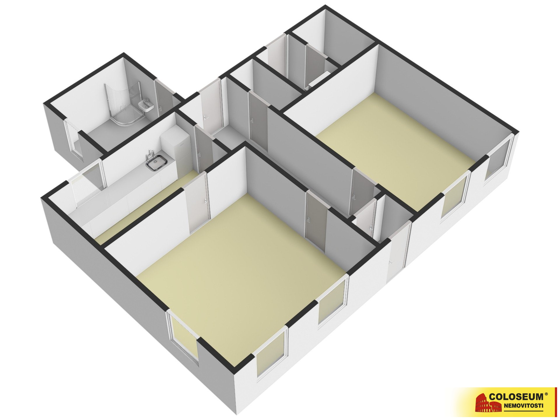 Půdorys – Moravská Třebová – prodej chalupy