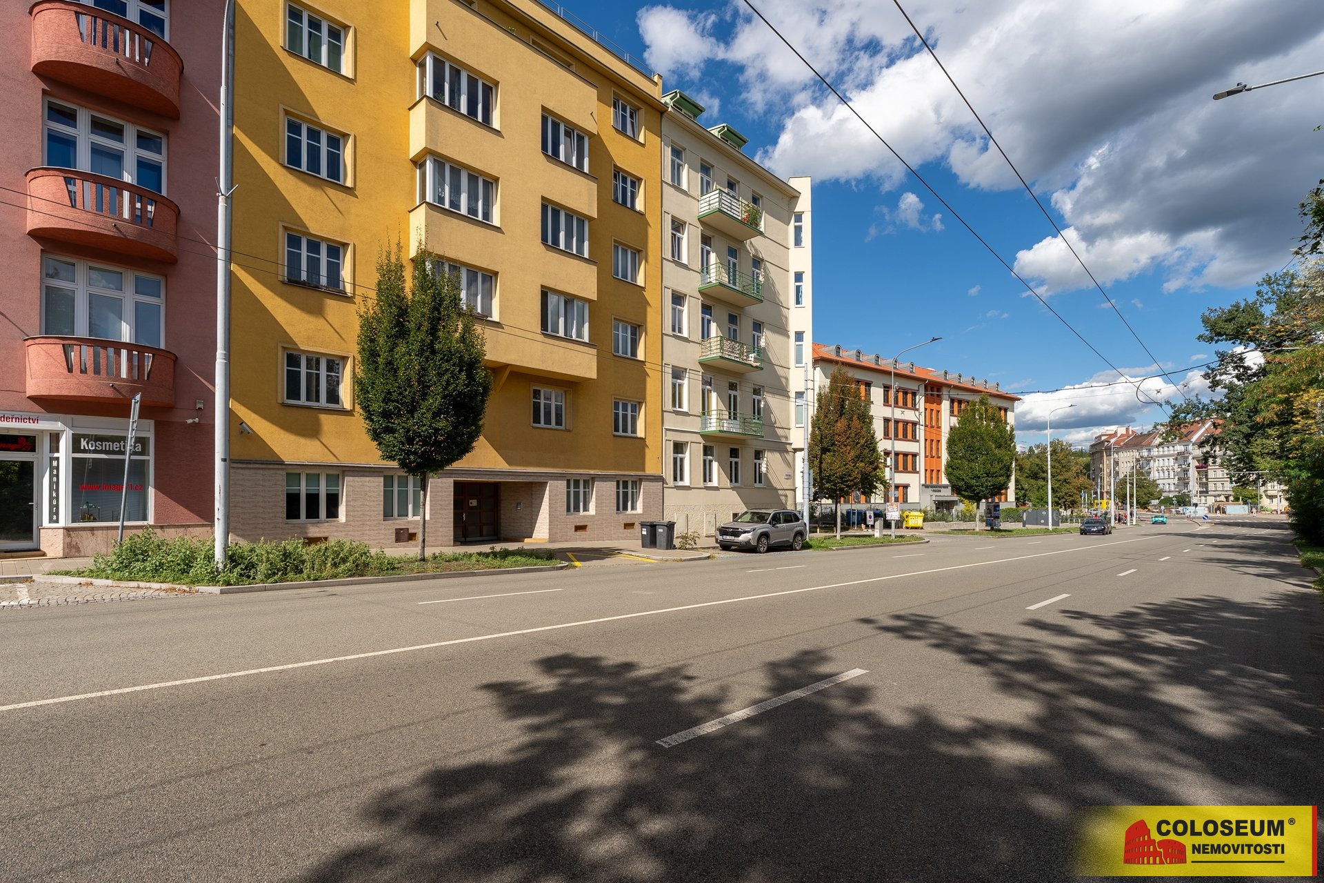 Pohled na budovu - Brno - Ponava - prodej bytu