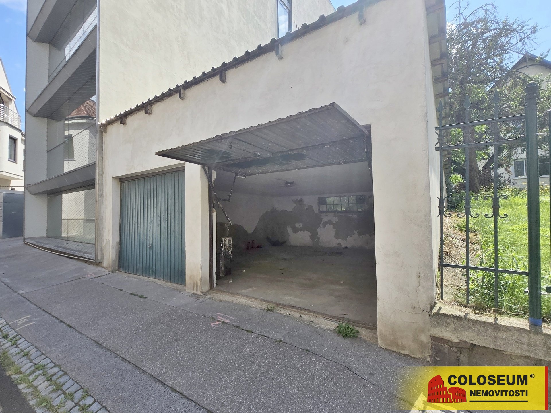 Pohled na garáž - Brno - Štýřice - pronájem garáže
