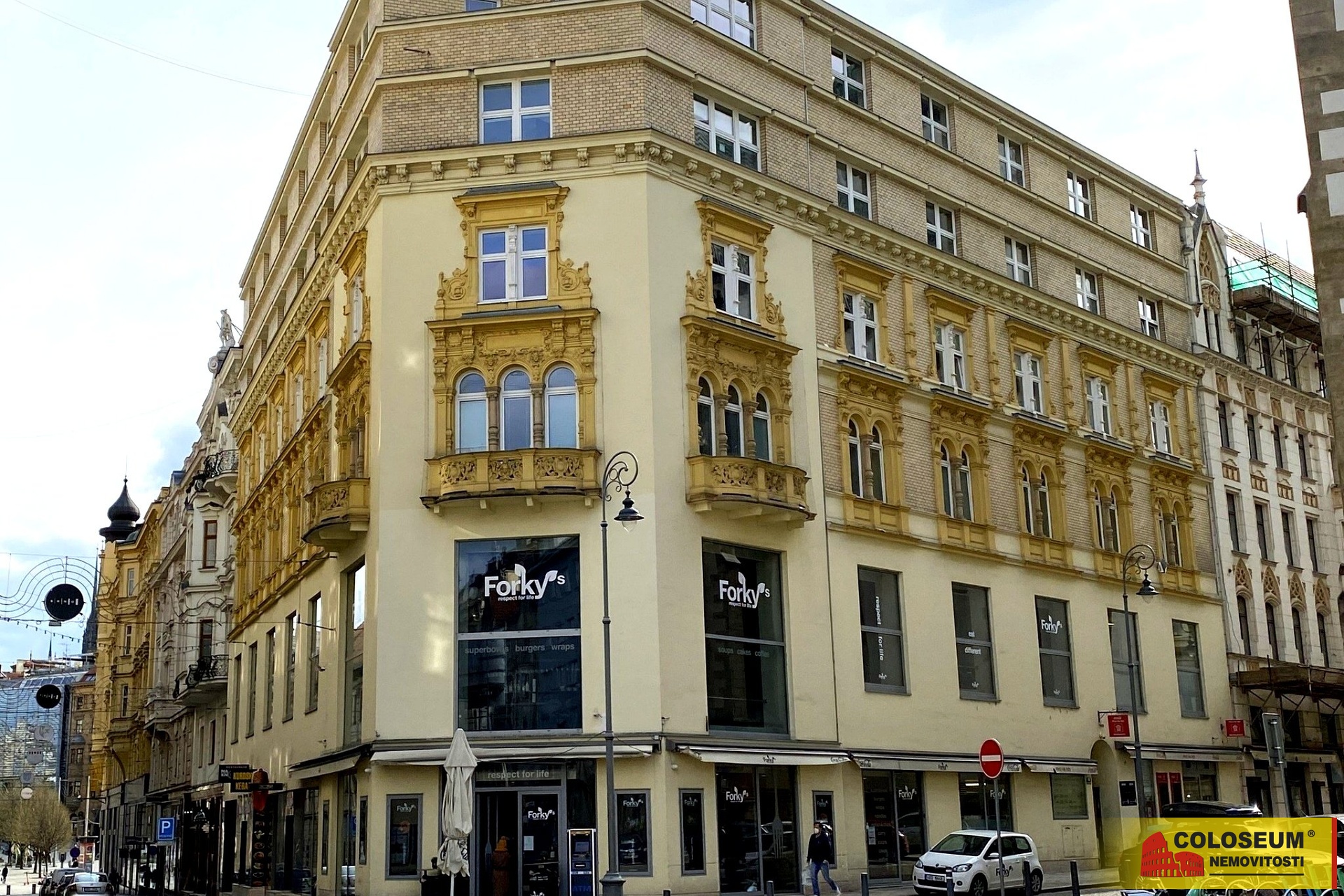 Thonetův palác - srdce Brna - Brno - město - pronájem bytu 1+kk