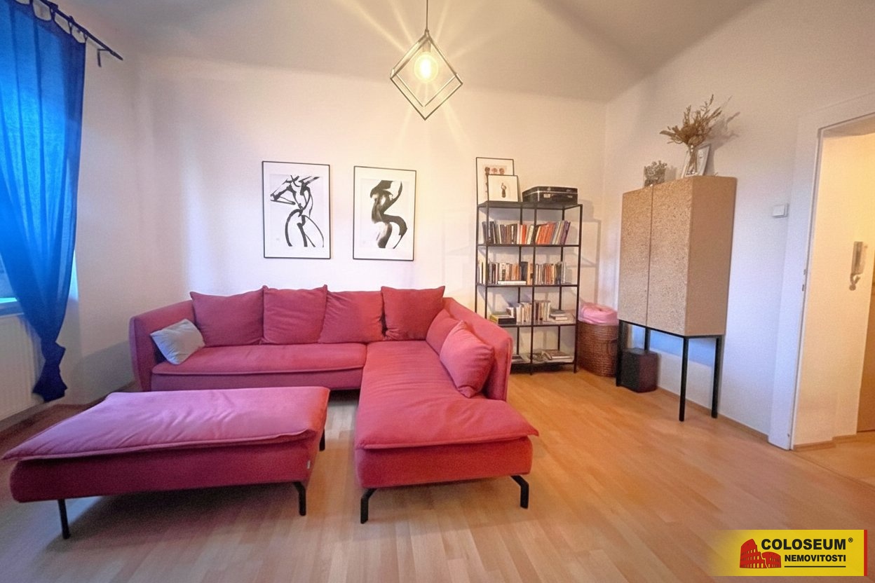 Obývací pokoj  – Brno – Husovice – pronájem bytu