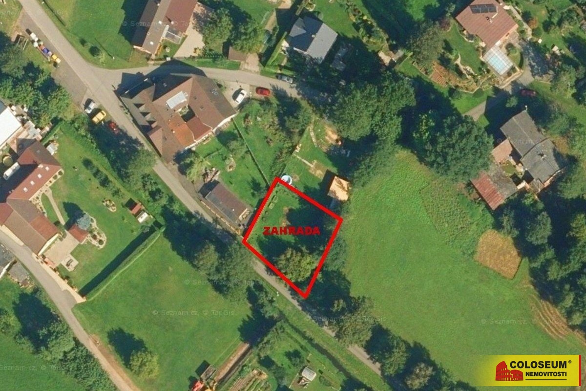 Zahrada je u bytového domu - Rudoltice u Lanškrouna - prodej bytu 3+kk