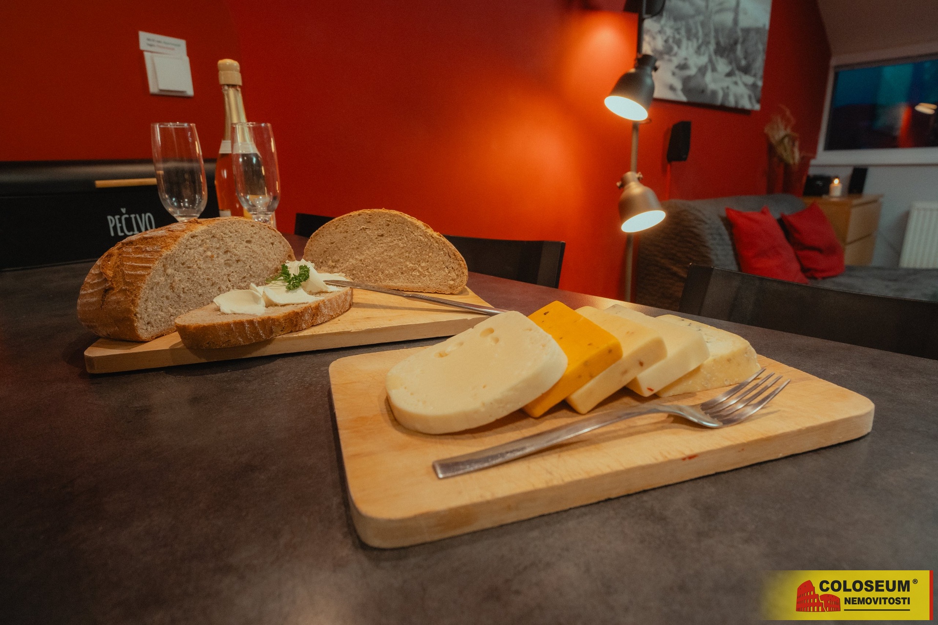 Posezení pro 6 osob - Jeseník - prodej bytu 2+1