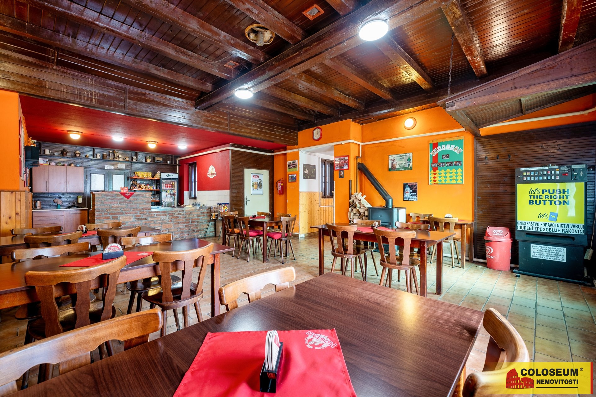 Interiér - Šanov u Znojma - prodej komerce