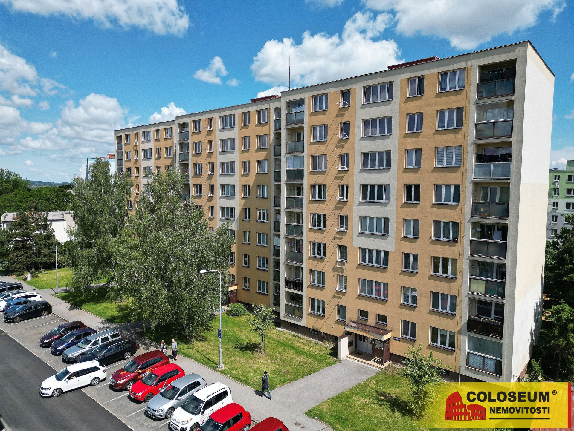 Pohled z ulice – Ostrava – Zábřeh – prodej bytu