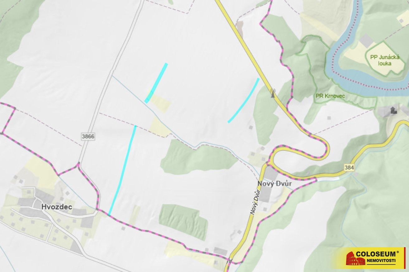 Pozemek Veverská Bítýška - prodej pozemku