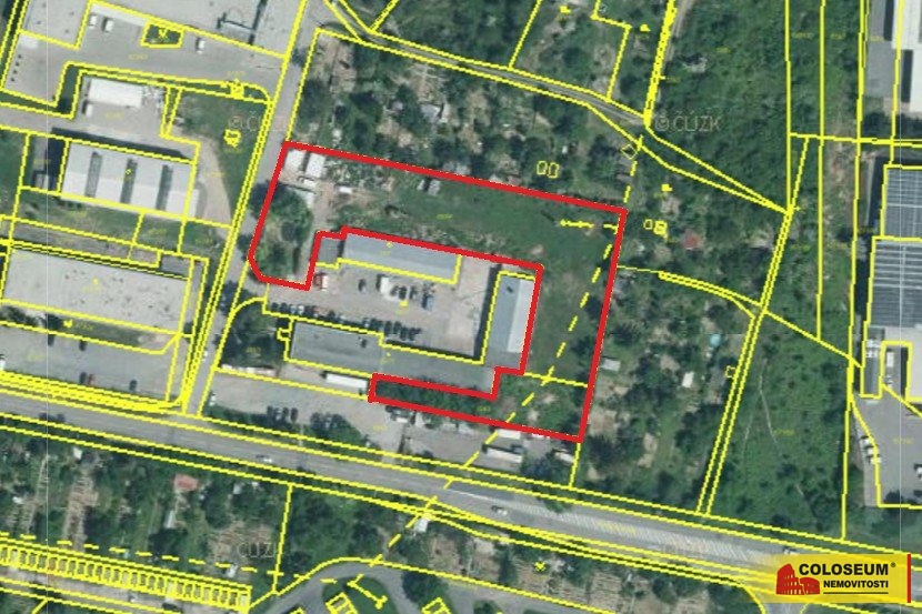 Pohled z dronu – Brno - Slatina – prodej pozemku