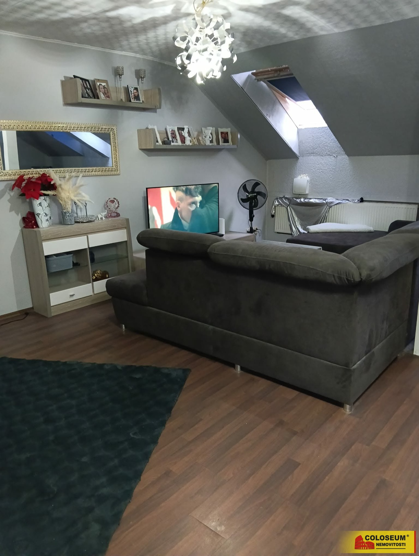 Obývací pokoj - Modřice - pronájem bytu 3+1