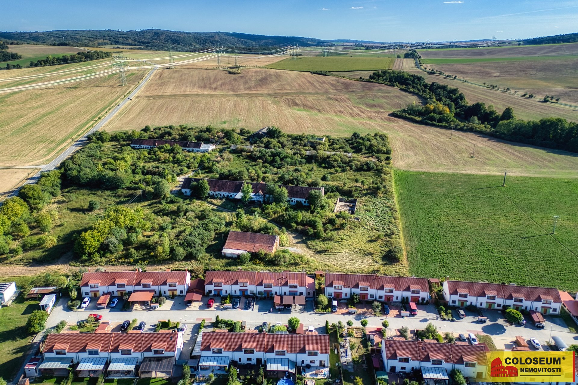 Pohled na město - Veverská Bítýška - prodej pozemk