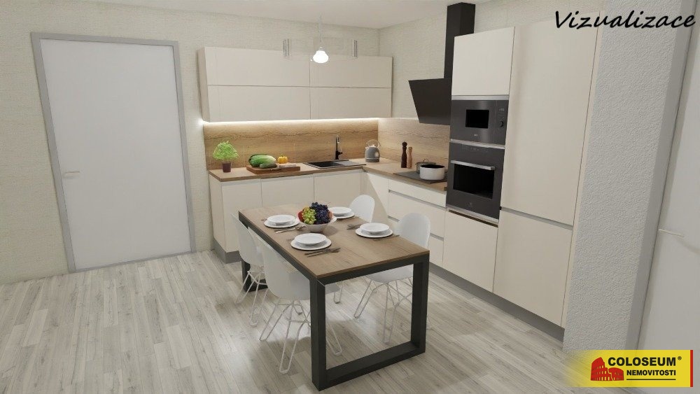 Vizualizace - Hrušovany nad Jevišovkou - prodej bytu 3+kk