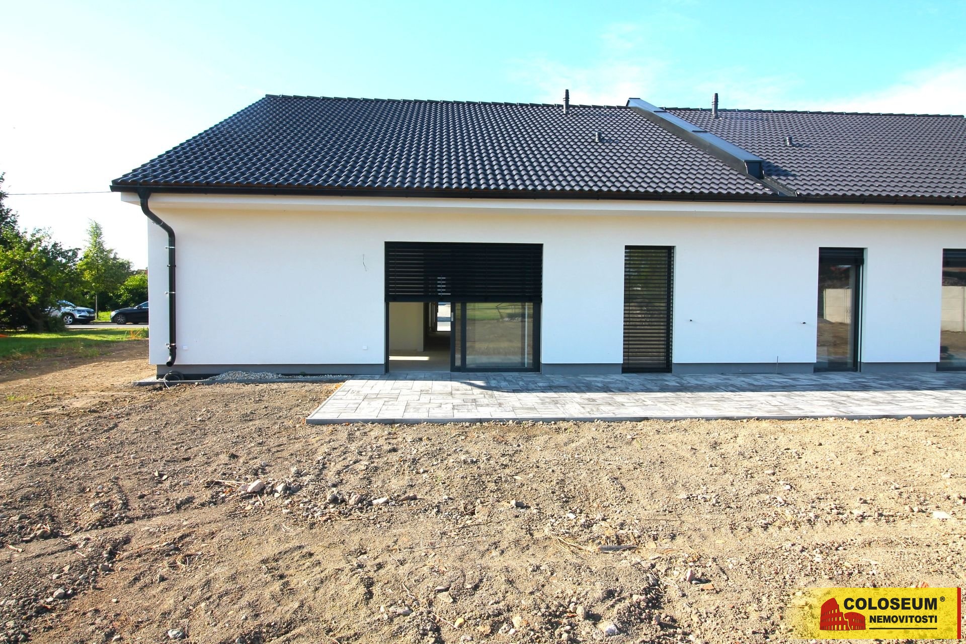 Pohled na dům ze zahrady - Hrabětice - prodej RD 4+kk