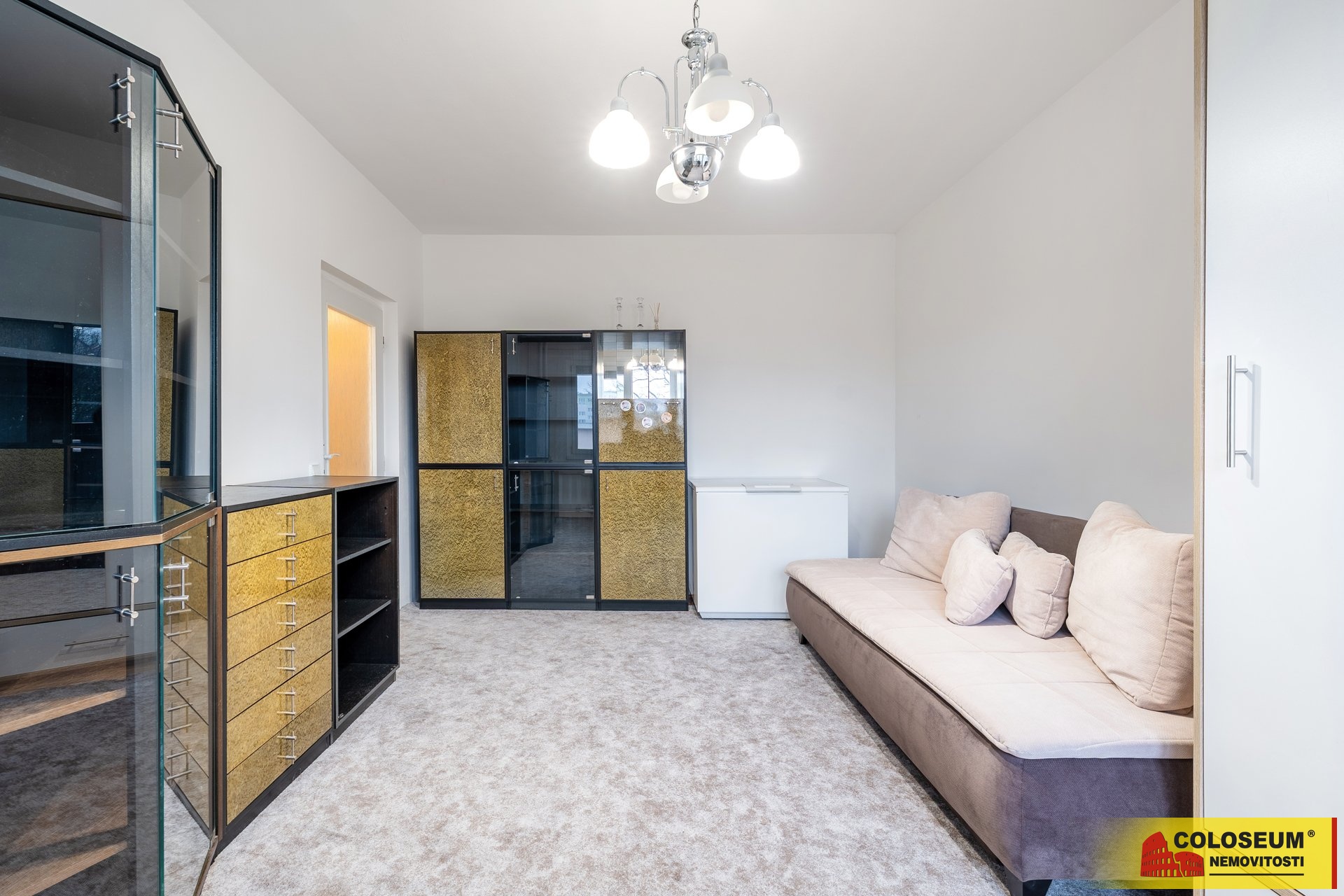 Obývací pokoj - Brno - Černá Pole - prodej bytu 2+