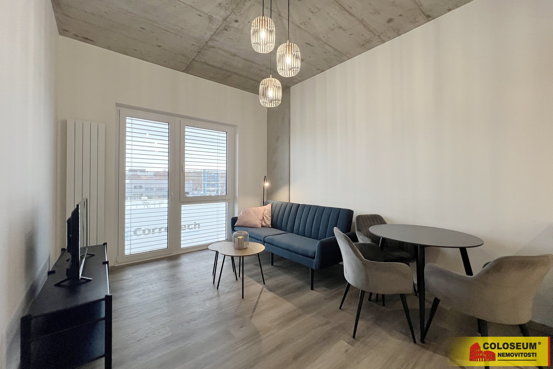 Obývací pokoj – Brno – Horní Heršpice – pronájem bytu