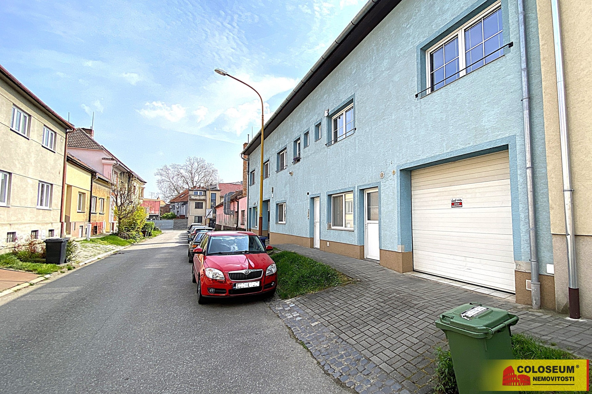 Pohled z ulice - Hodonín - pronájem bytu 2+1
