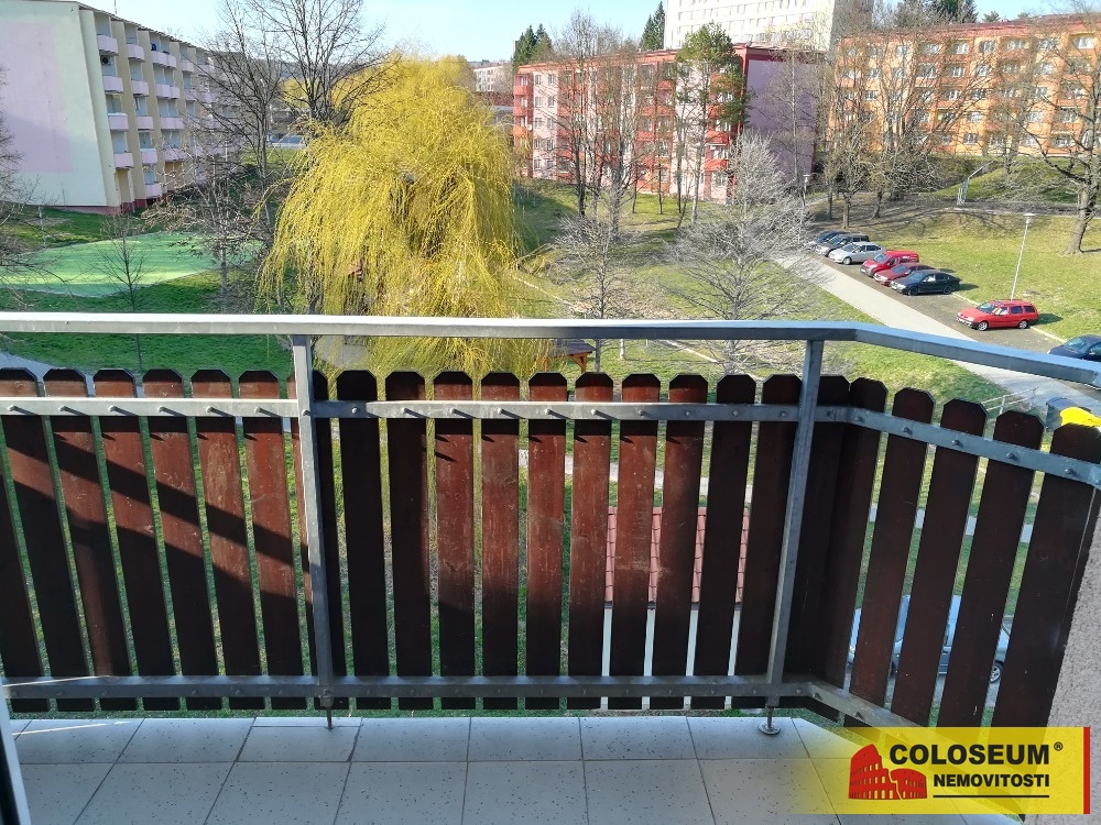 Pronájem 1+kk Uherský Brod - pohled z balkónu, pro