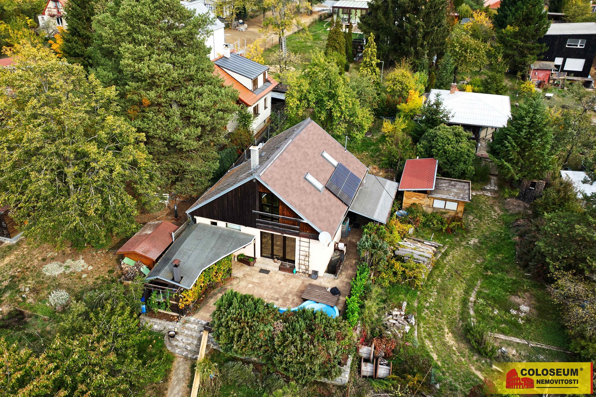 Dron - Kníničky - prodej chaty 4+kk