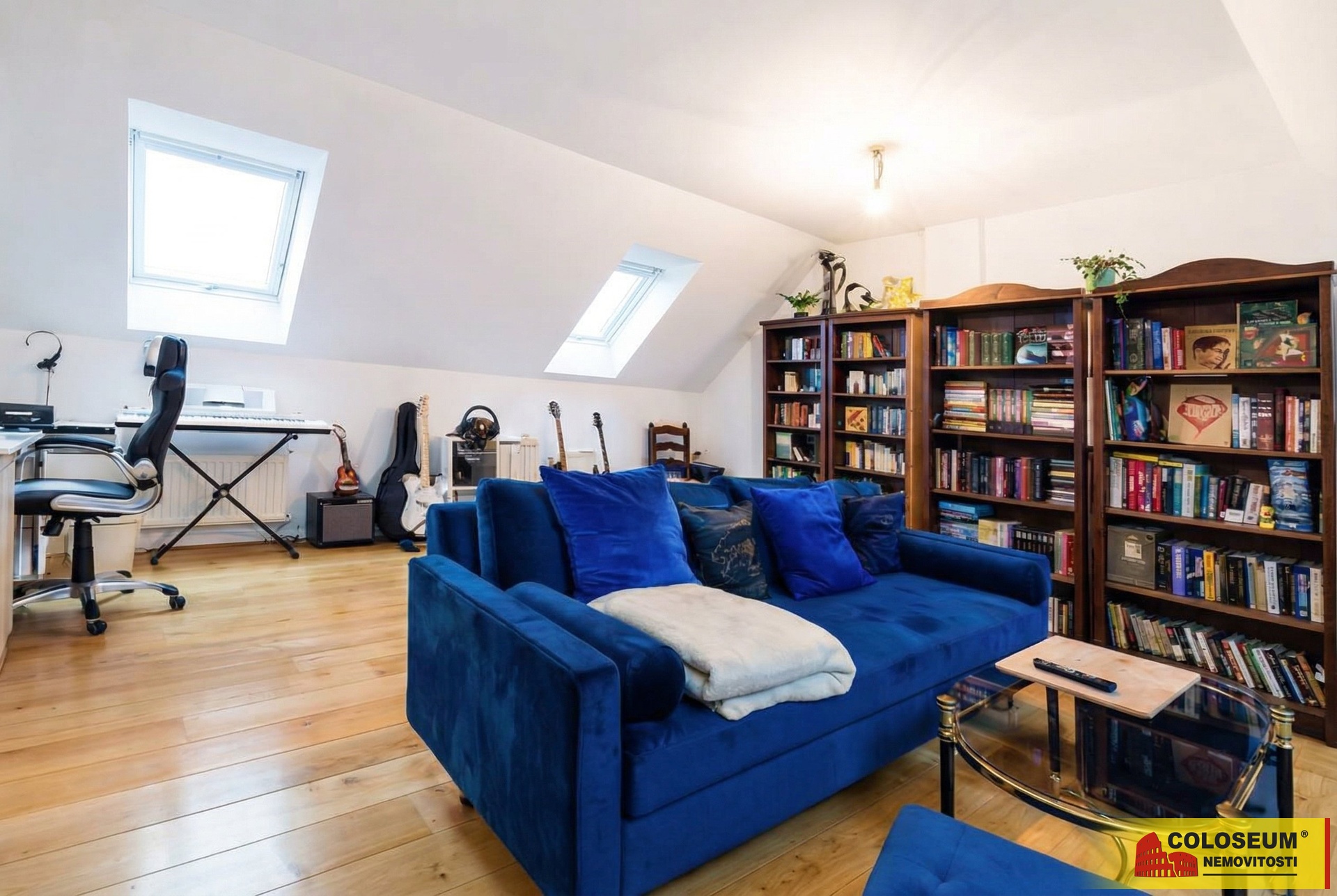 Obývací pokoj - Brno - Šlapanice - pronájem bytu 4