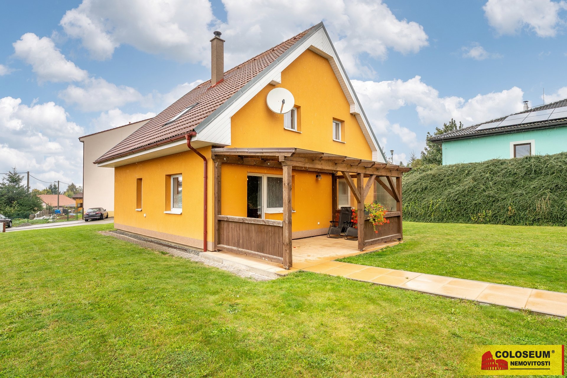 Pohled na dům - Benešov u Boskovic - prodej rodinn