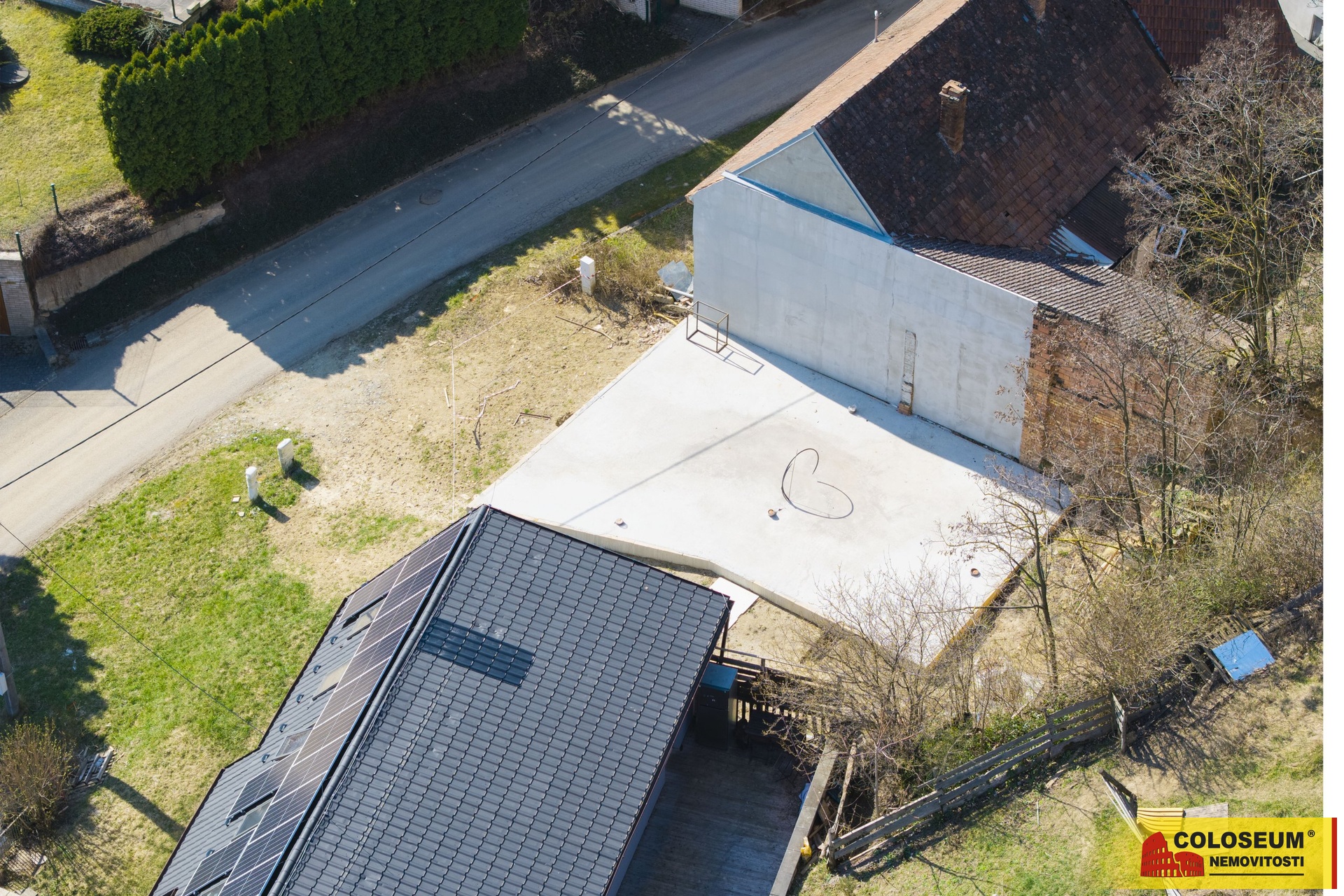 Dron - Klobouky u Brna - prodej pozemku