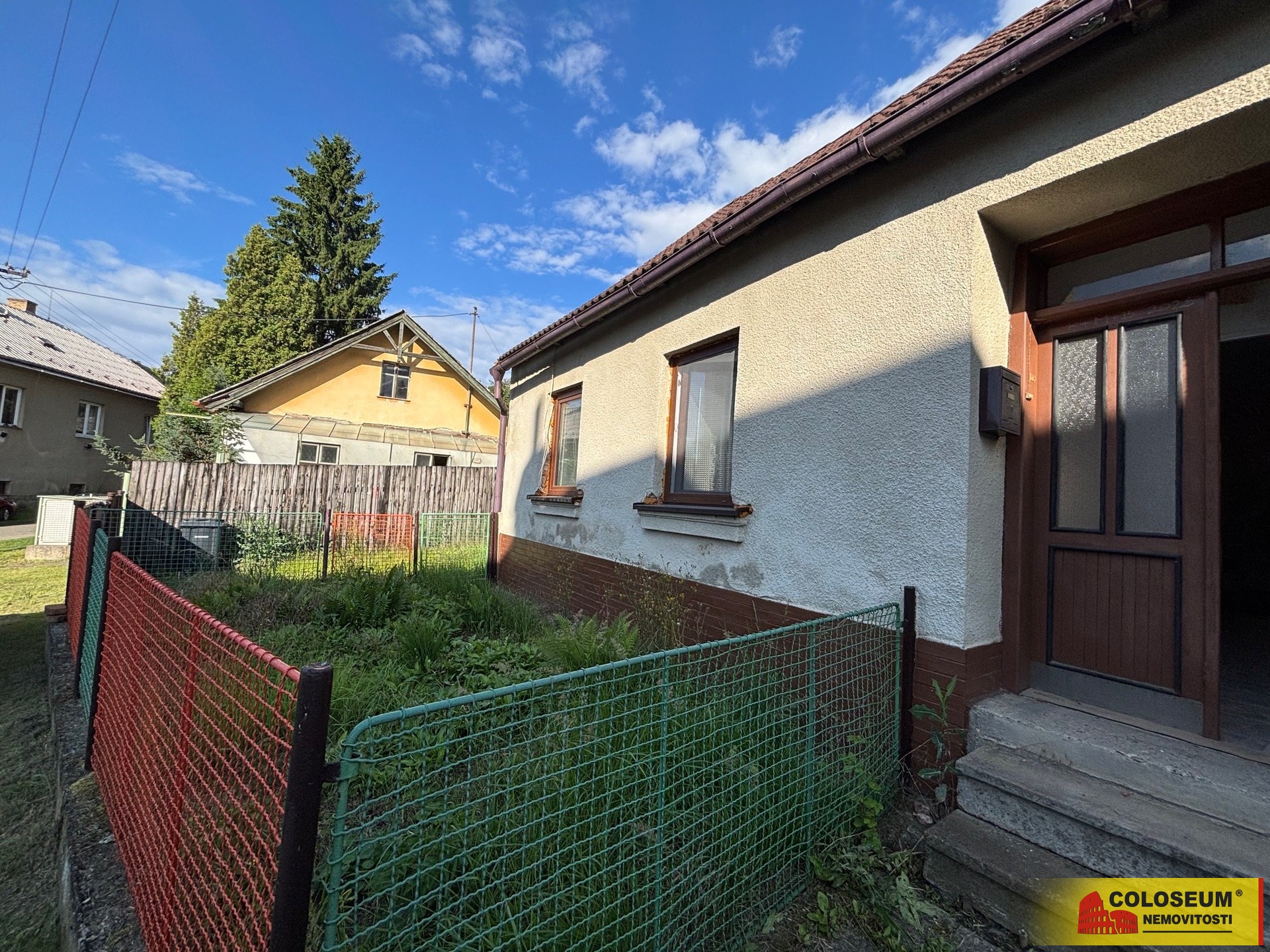 Pohled na chalupu předzahrádka – Moravská Třebová