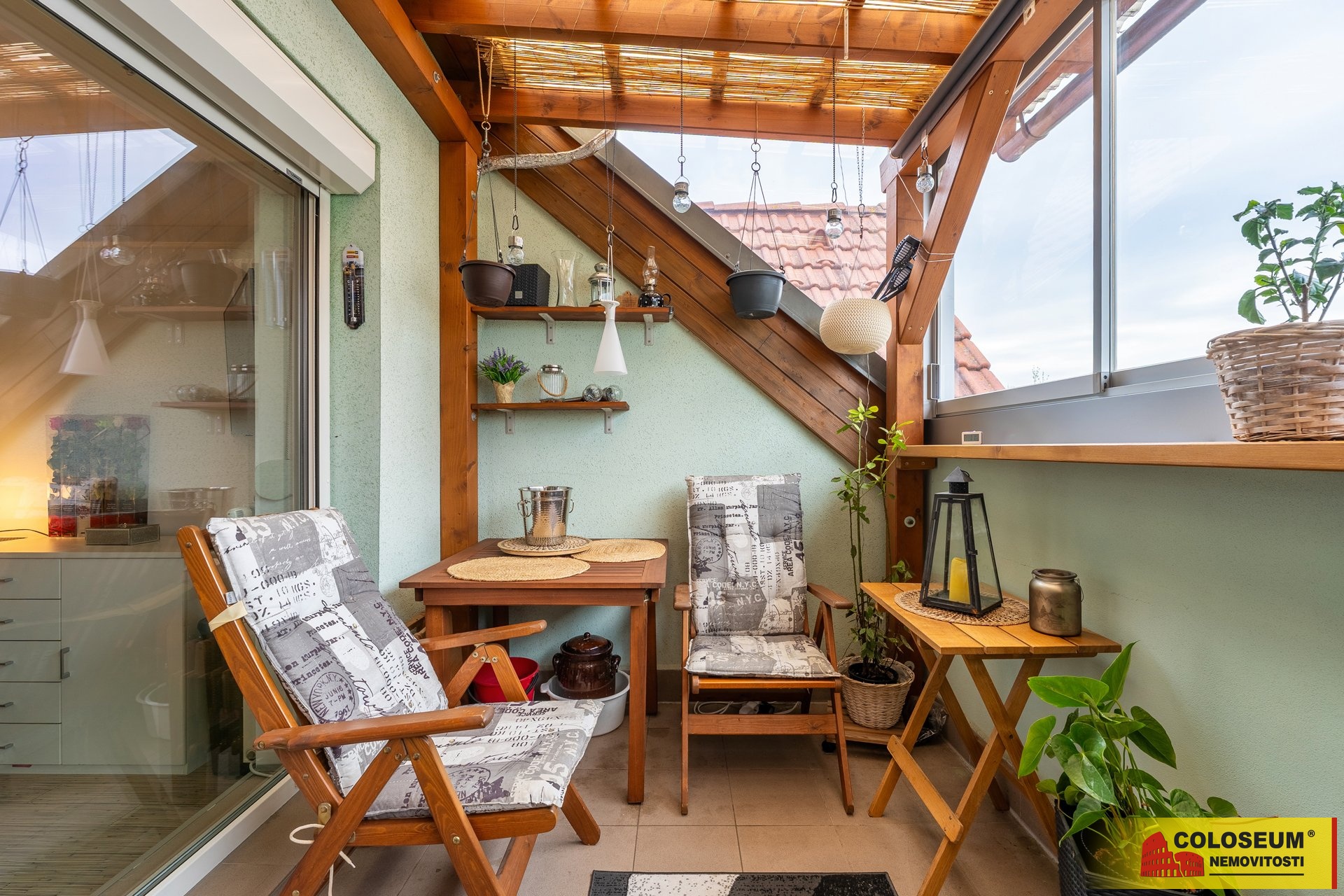 Terasa - Hustopeče - prodej bytu 2+kk s terasou 