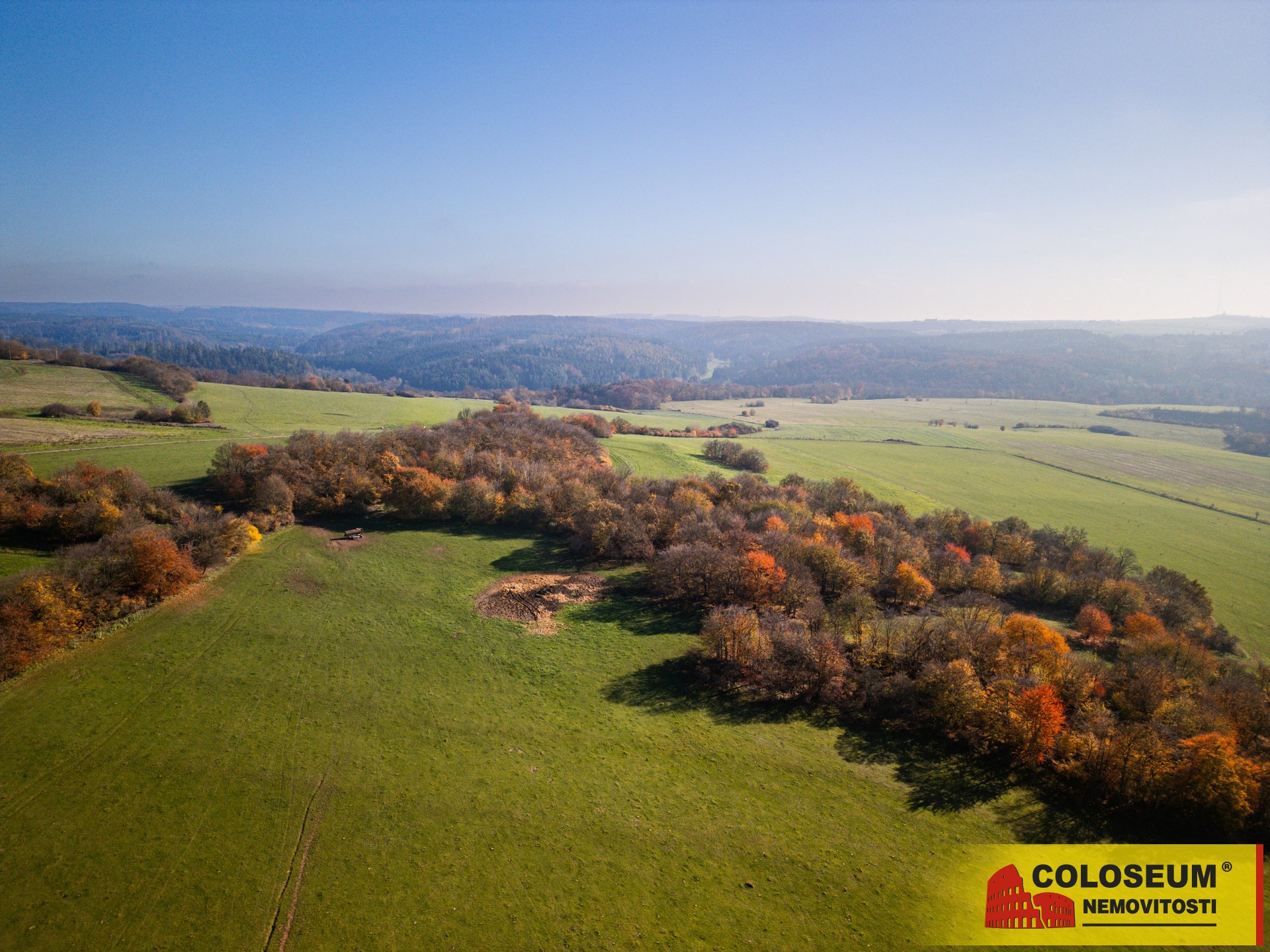 Pohled z dronu – Šošůvka - prodej pozemku