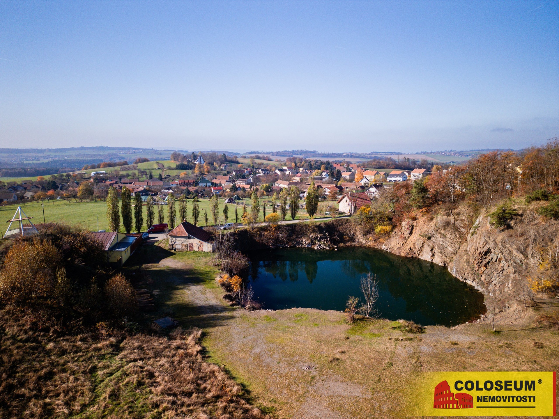 Pohled z dronu – Šošůvka - prodej pozemku