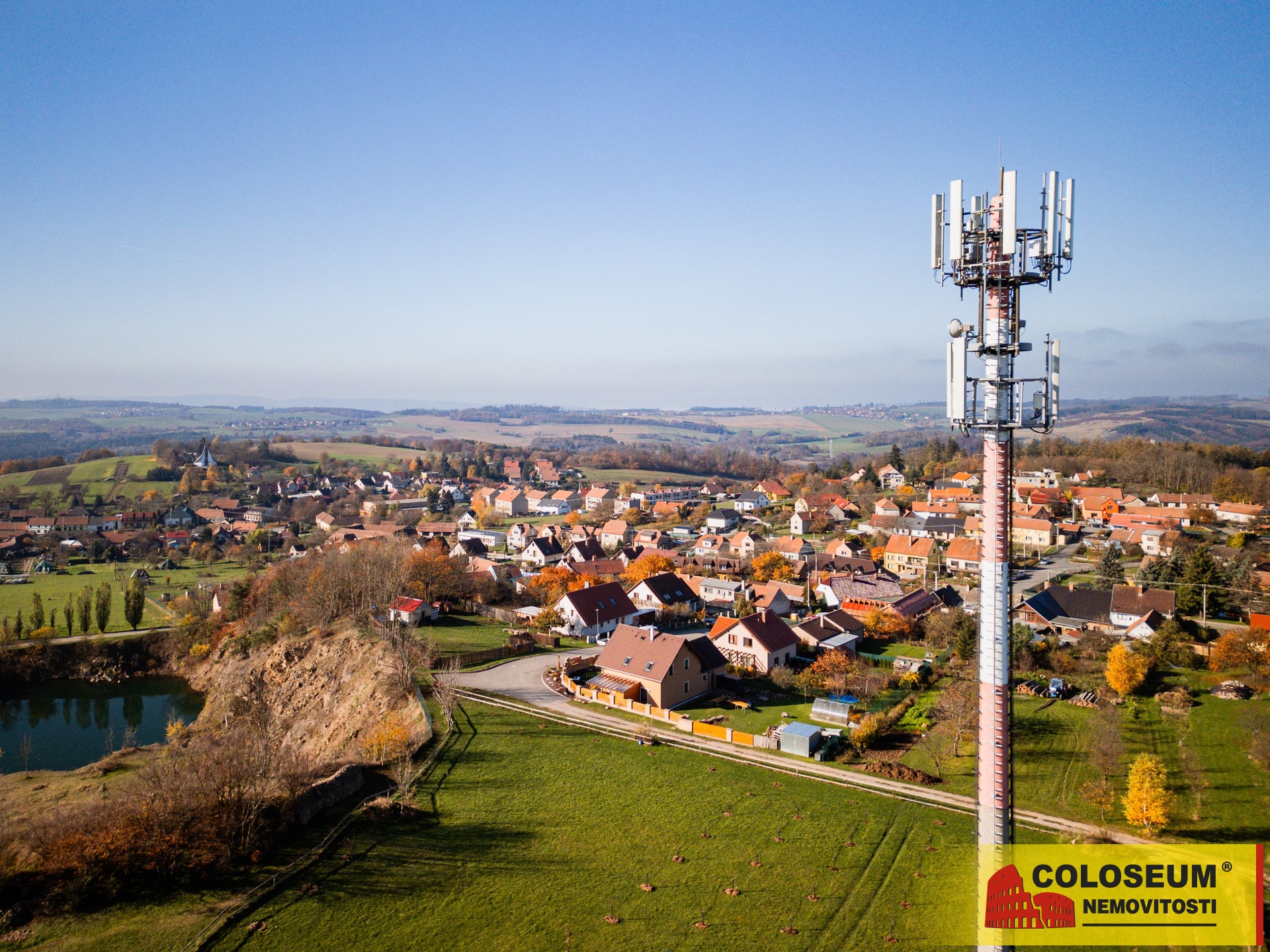 Pohled z dronu – Šošůvka - prodej pozemku