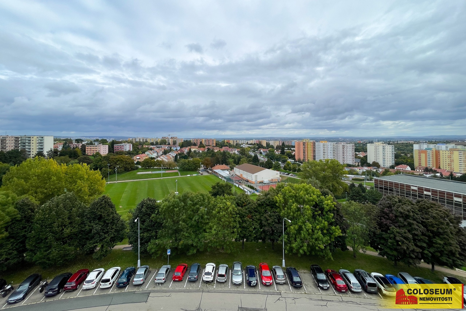 Výhled z balkonu - Bytový dům - Brno - Bohunice -