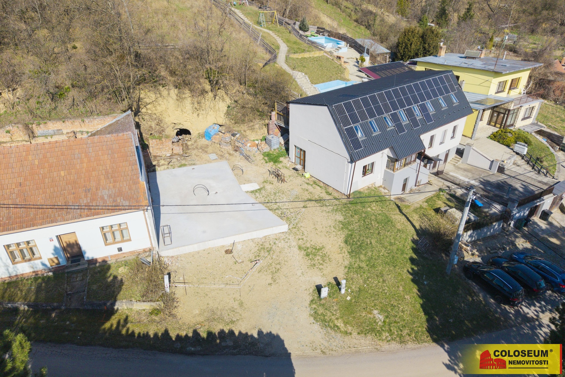 Dron - Klobouky u Brna - prodej pozemku