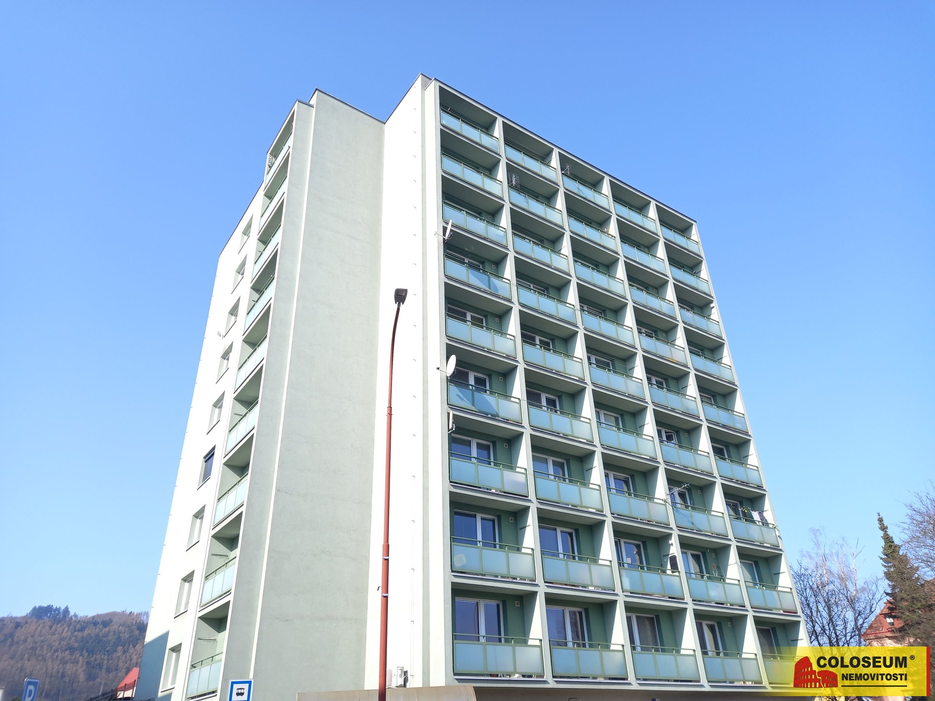 Pohled na dům – Blansko – prodej bytu