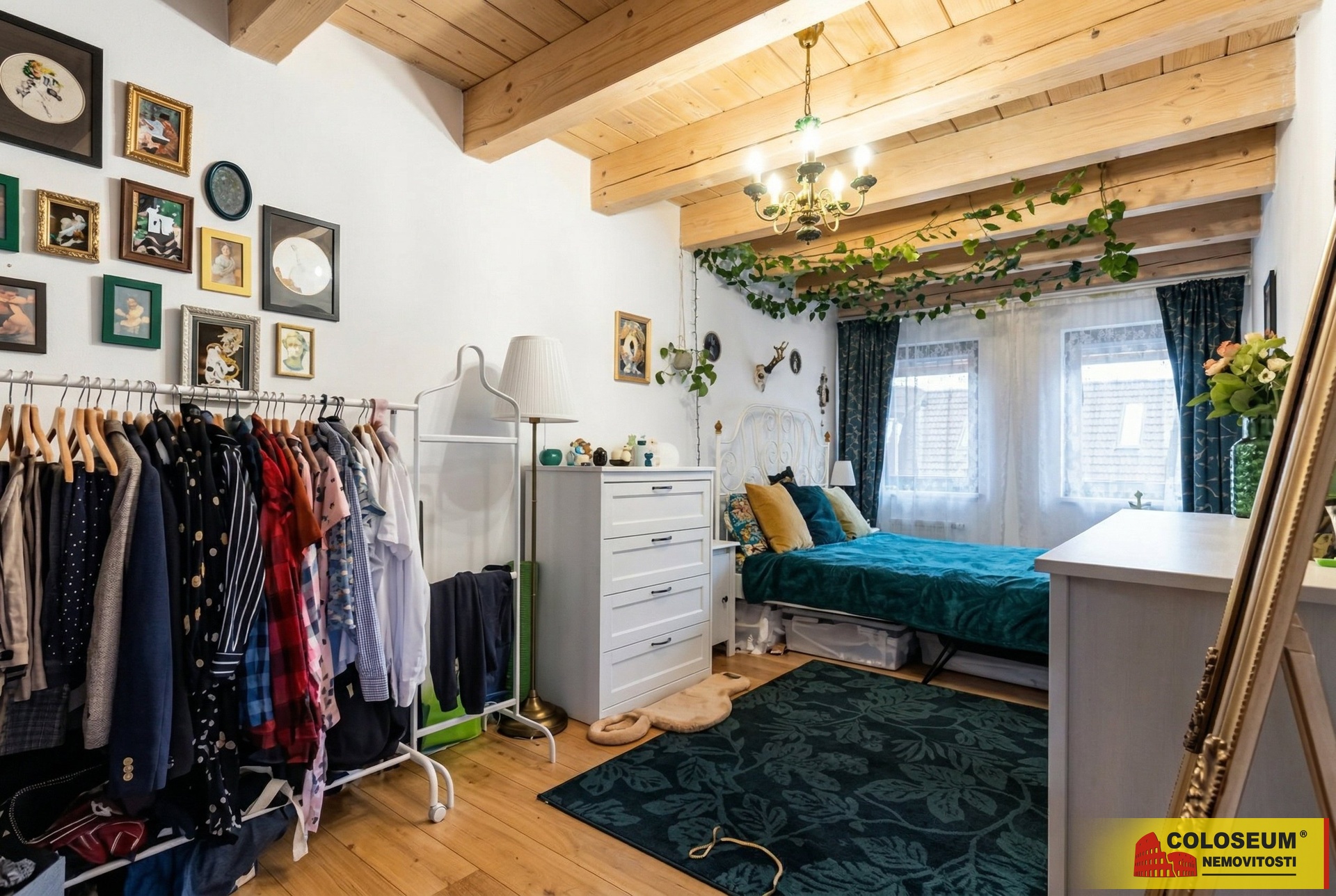 Ložnice - Brno - Šlapanice - pronájem bytu 4+kk