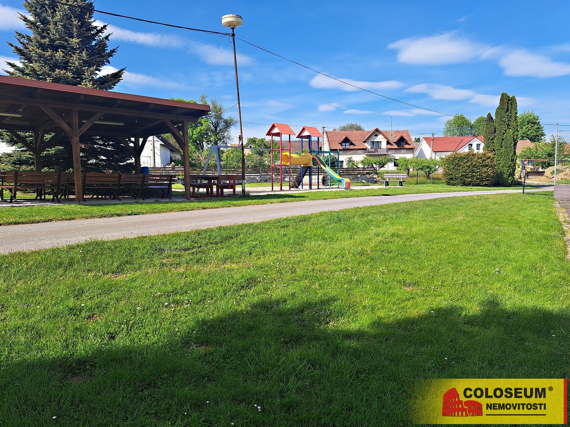 Okolí pozemku - Bácovice - prodej pozemku