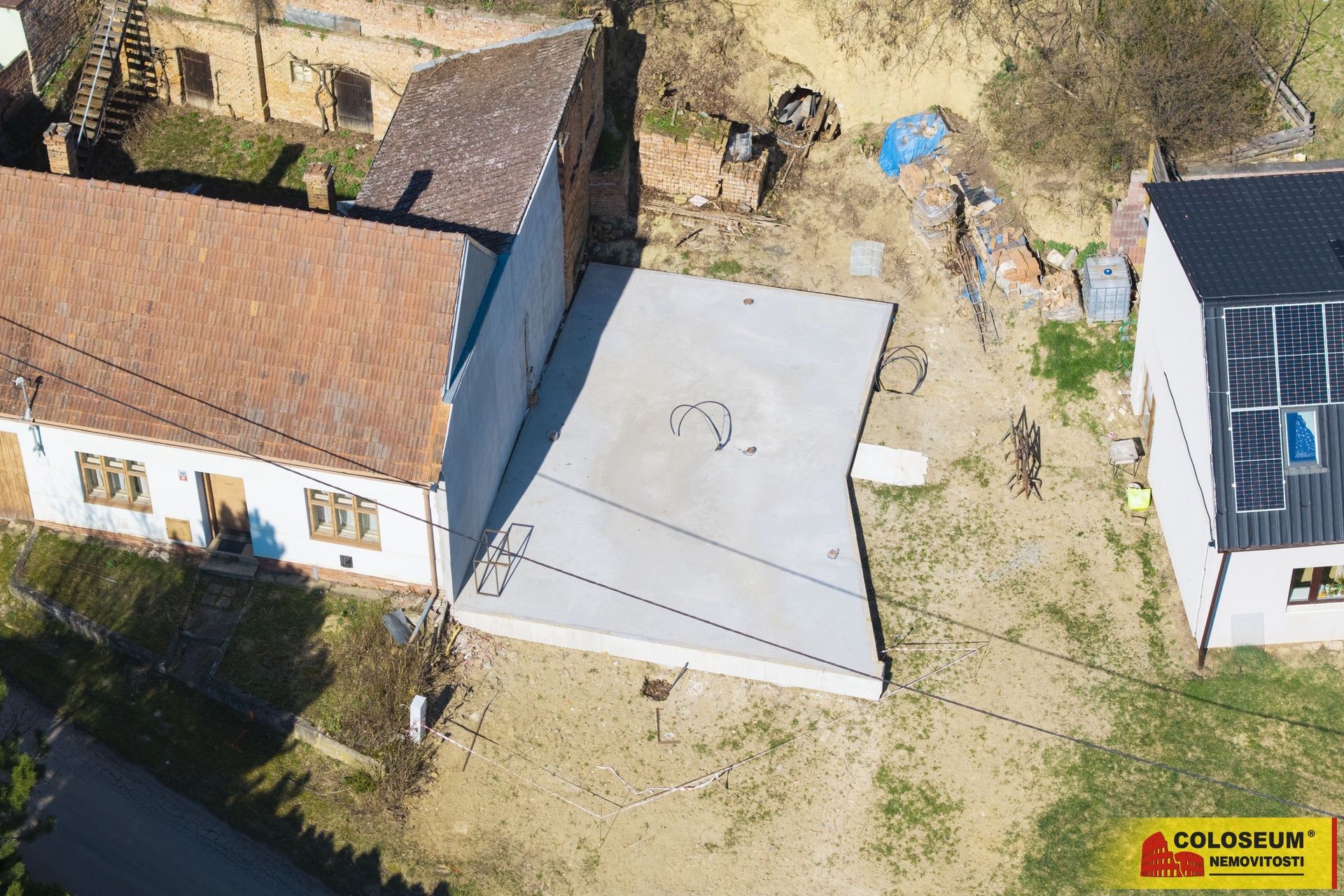 Dron - Klobouky u Brna - prodej pozemku