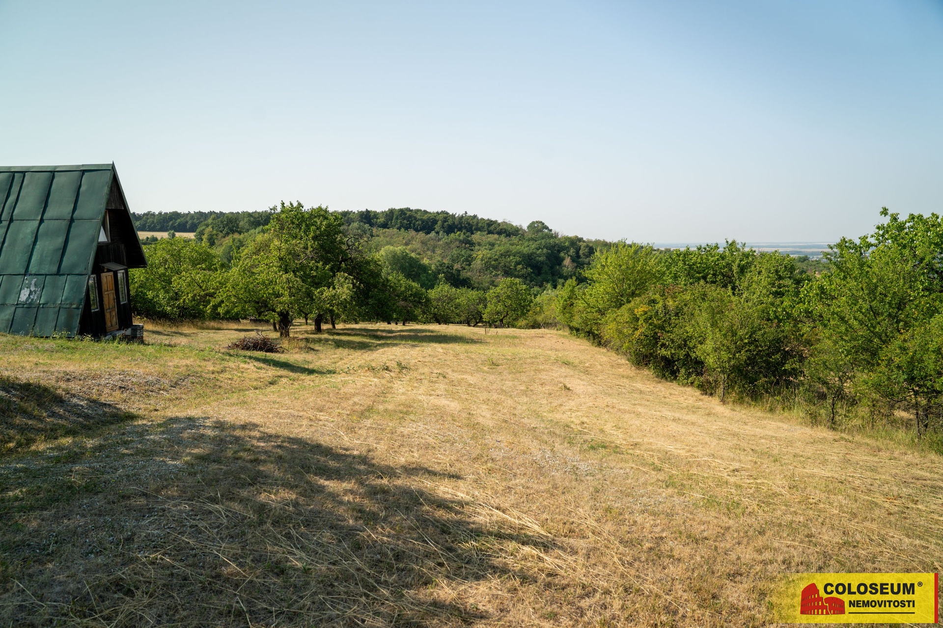 Vrchol pozemku - Židlochovice - prodej pozemku