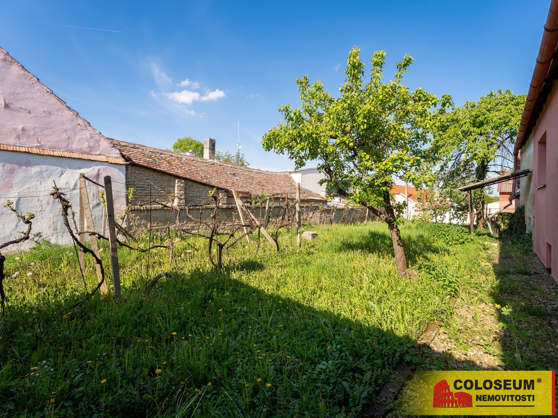 Zahrada - RD Hrušovany nad Jevišovkou - prodej rod