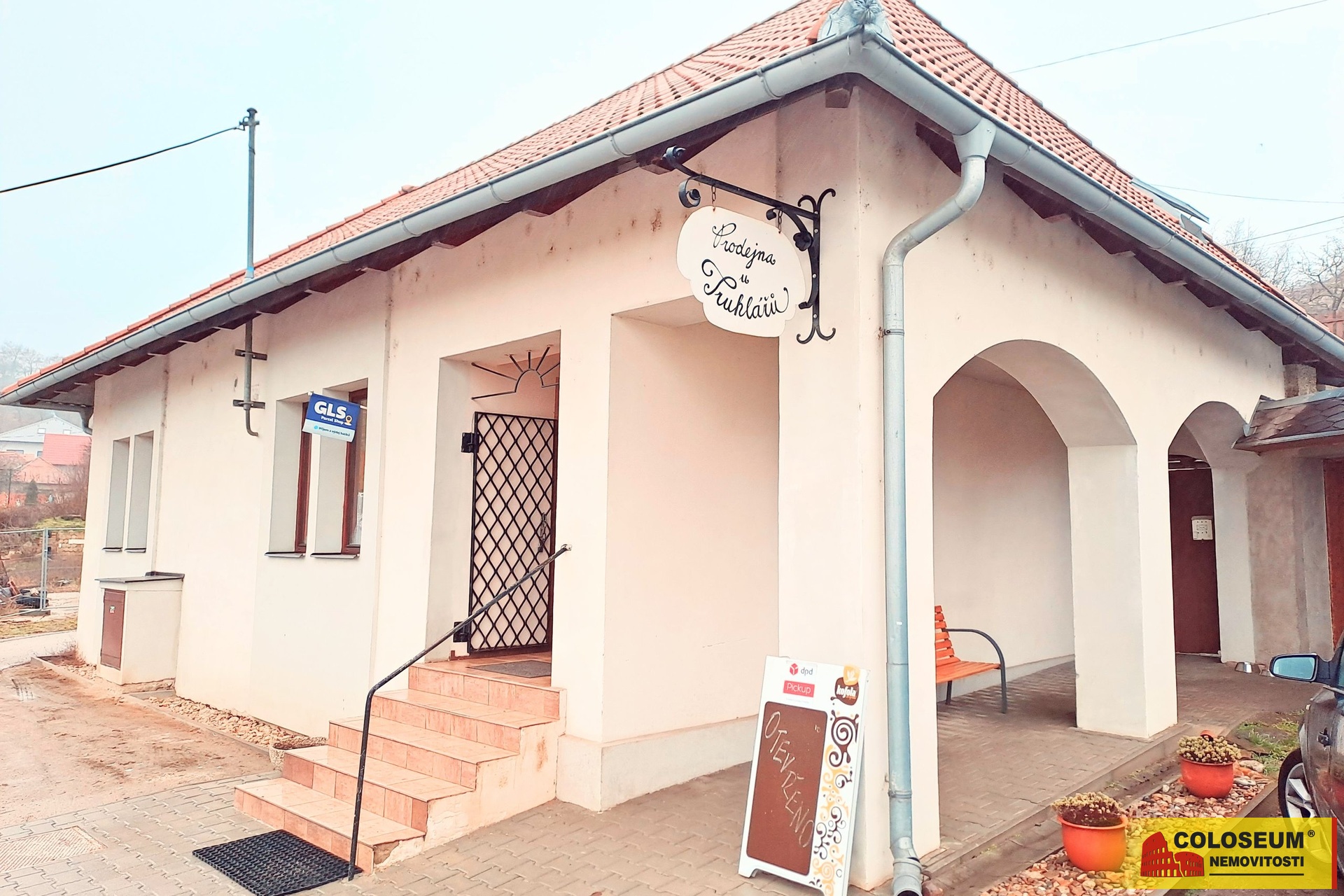 celkový pohled-Dyje-pronájem obchodu