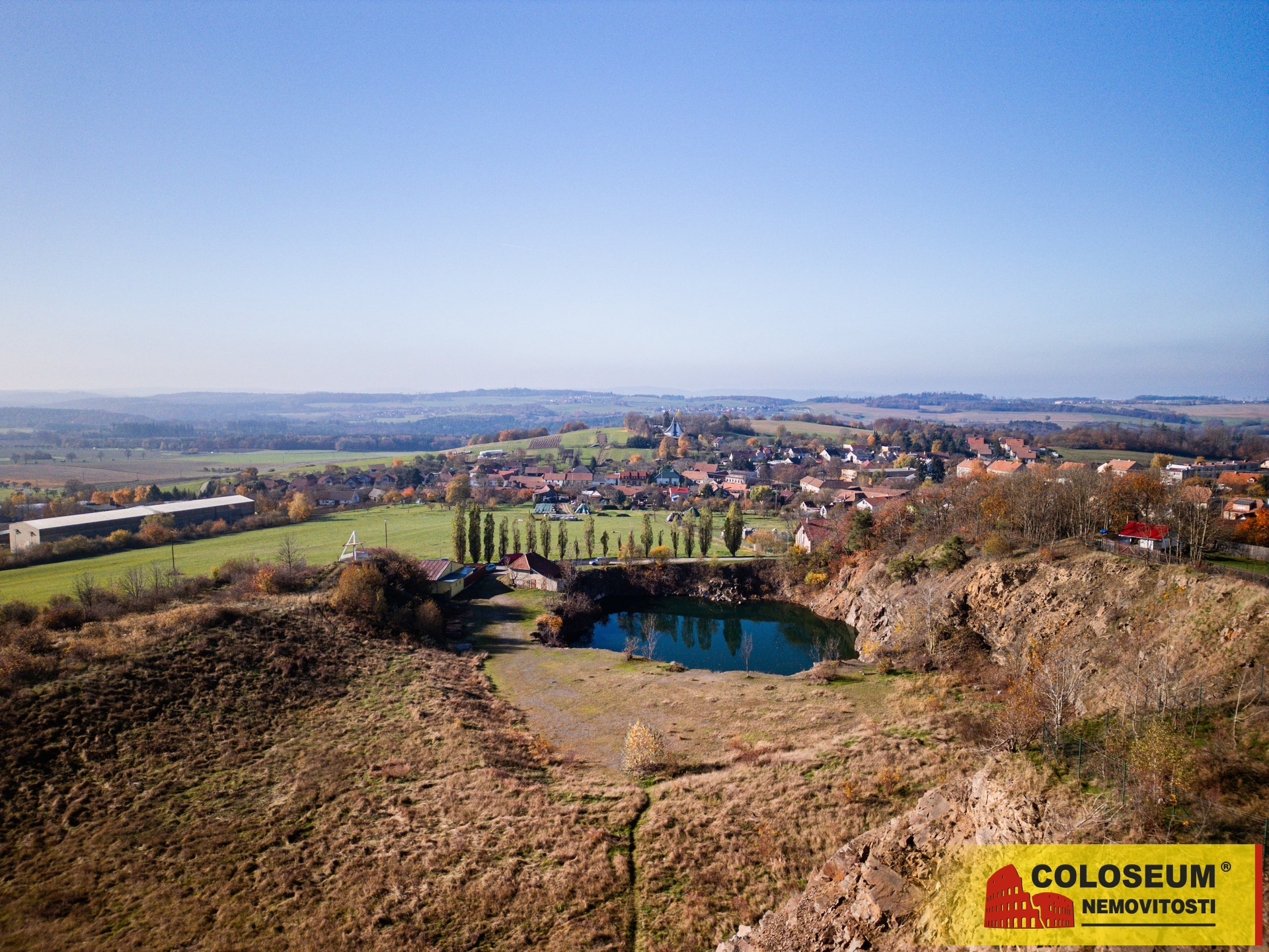 Pohled z dronu – Šošůvka - prodej pozemku