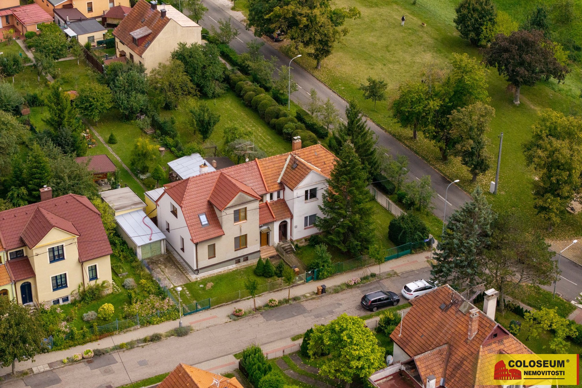 Pohled na dům - Uherský Brod - prodej rodinného do