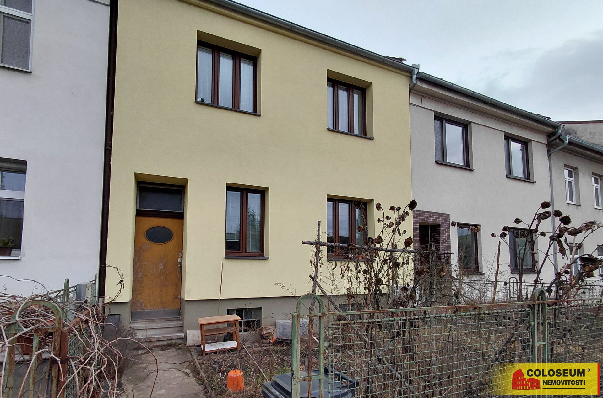 Pohled na dům – Brno - Černovice – pronájem bytu