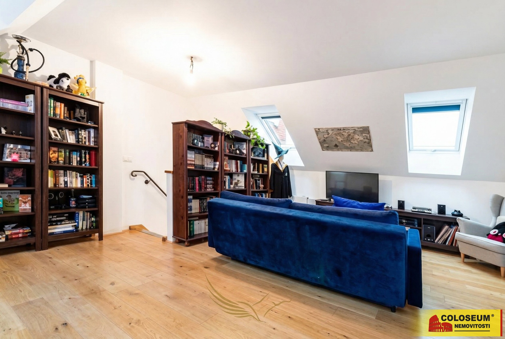 Obývací pokoj - Brno - Šlapanice - pronájem bytu 4