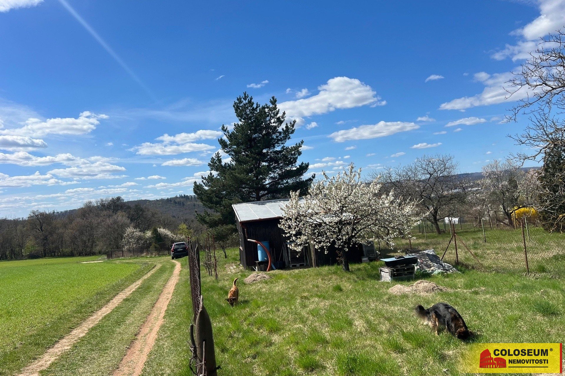 Parkování hned u chaty - Ostopovice - prodej chaty