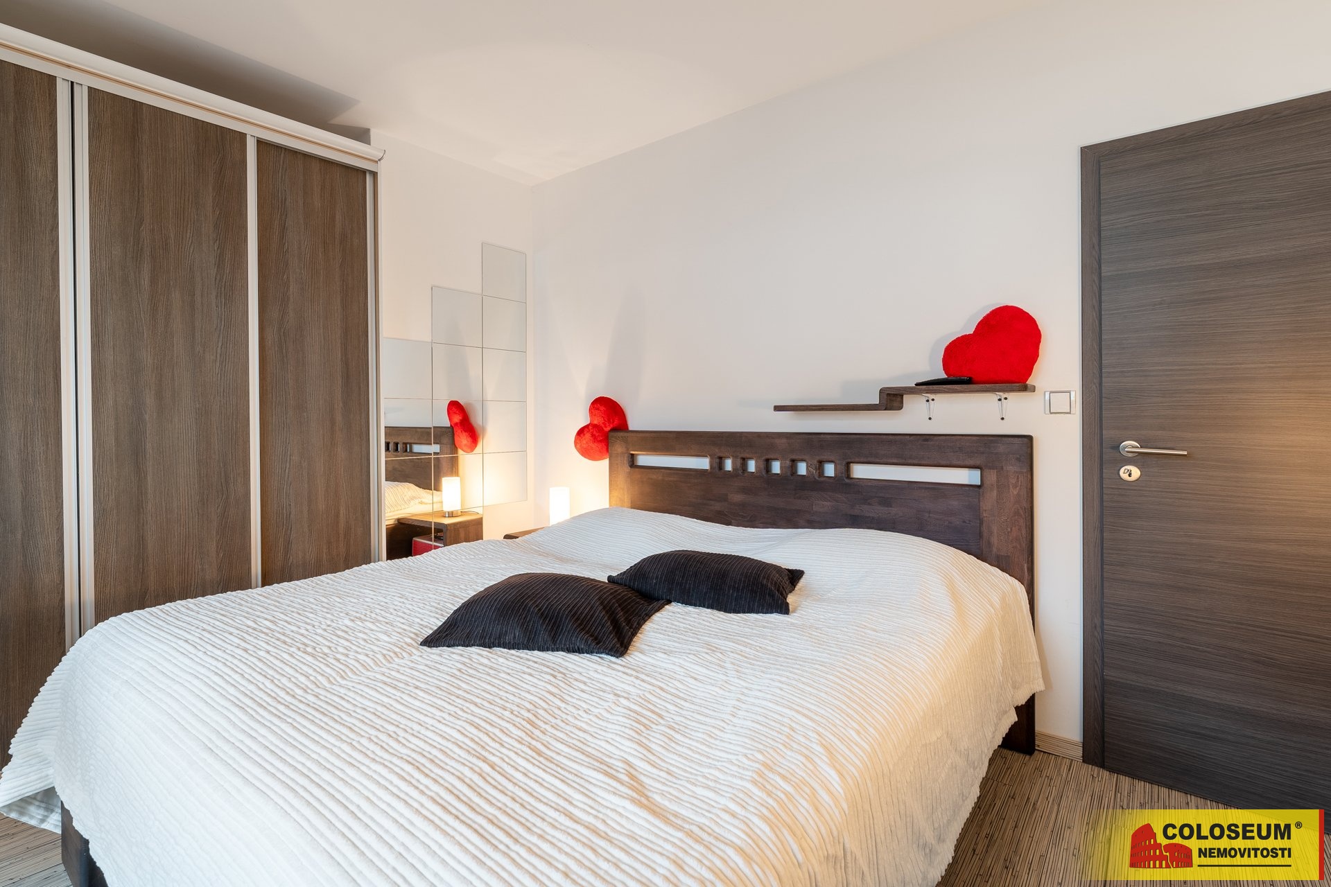 Ložnice - Hustopeče - prodej bytu 2+kk s terasou 