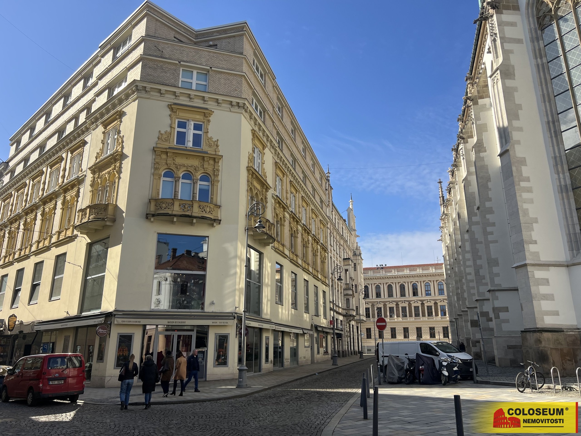 Přímo na Jakubském náměstí -Brno - město - pronáje