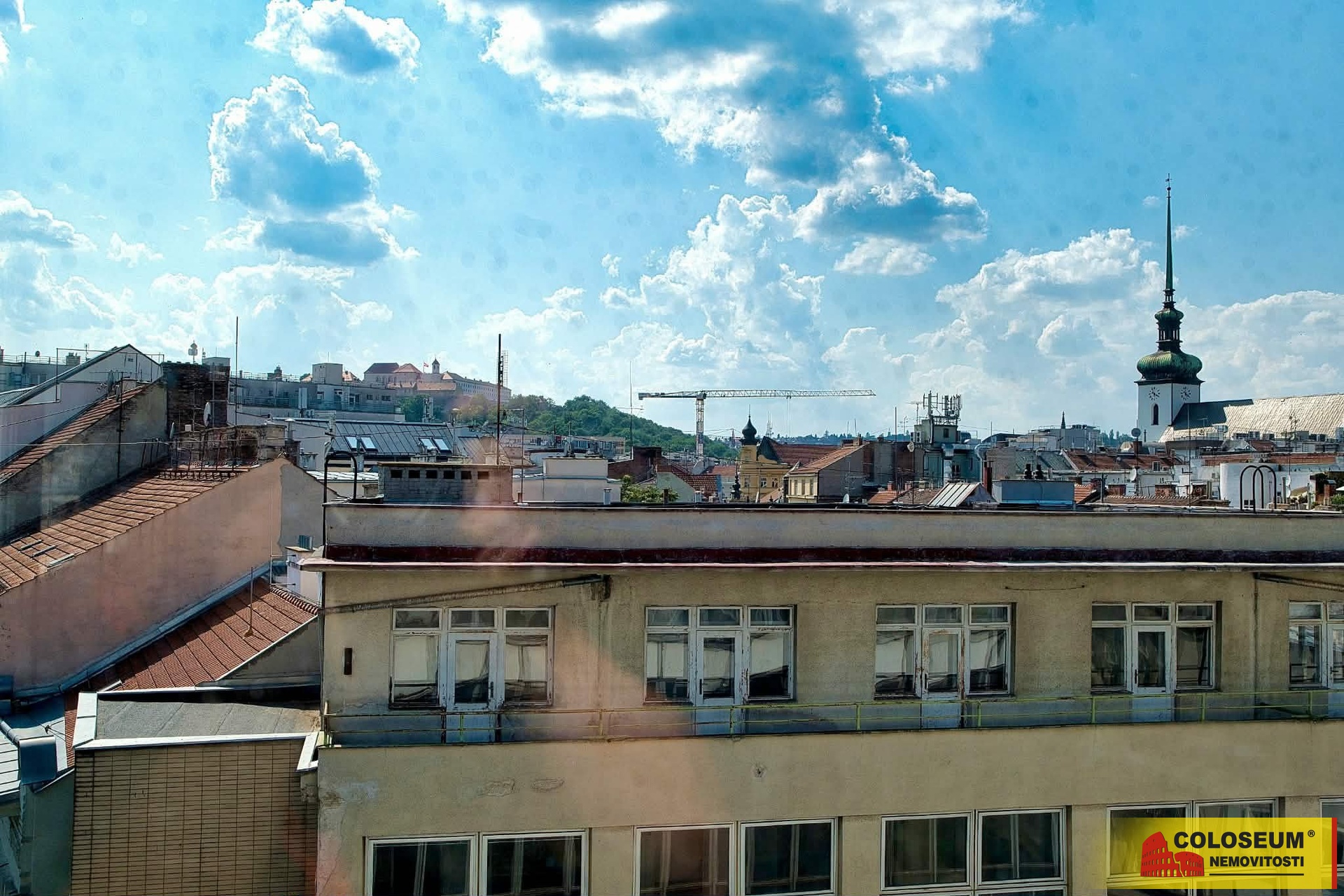 Pohled z okna – Brno – město – pronájem komerce