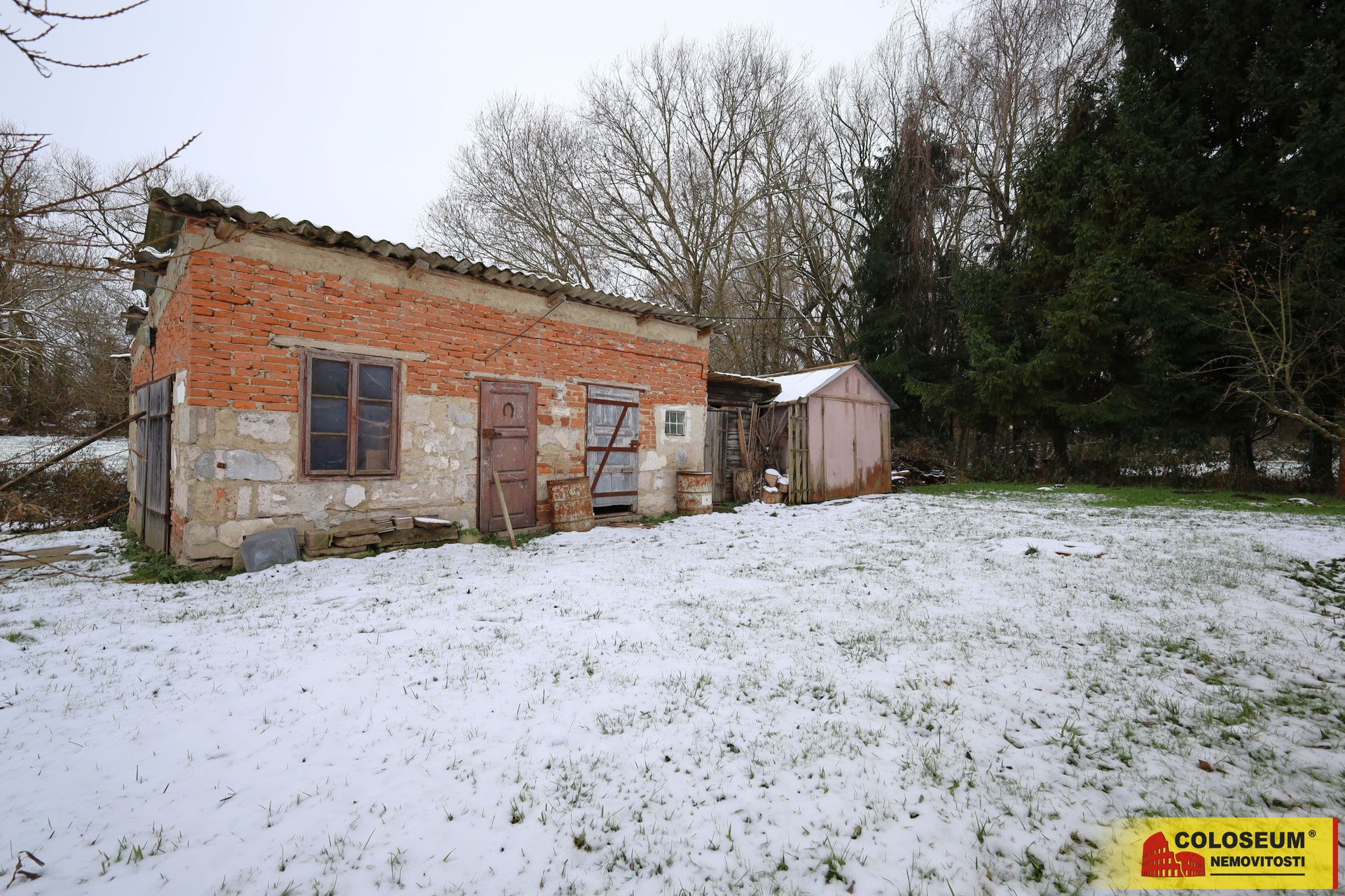 Pohled na dům – Dešná - Rancířov – prodej chalupy