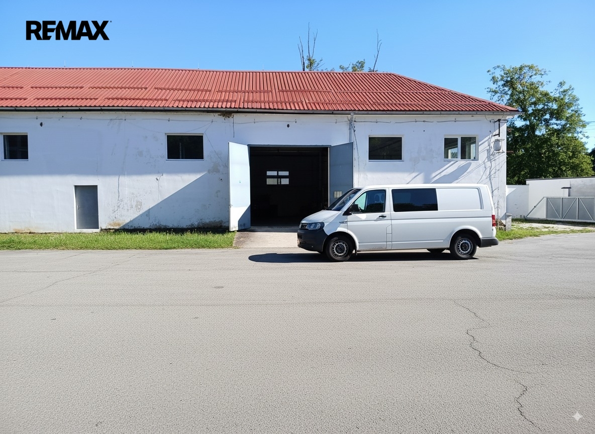 Hala - čelní pohled.