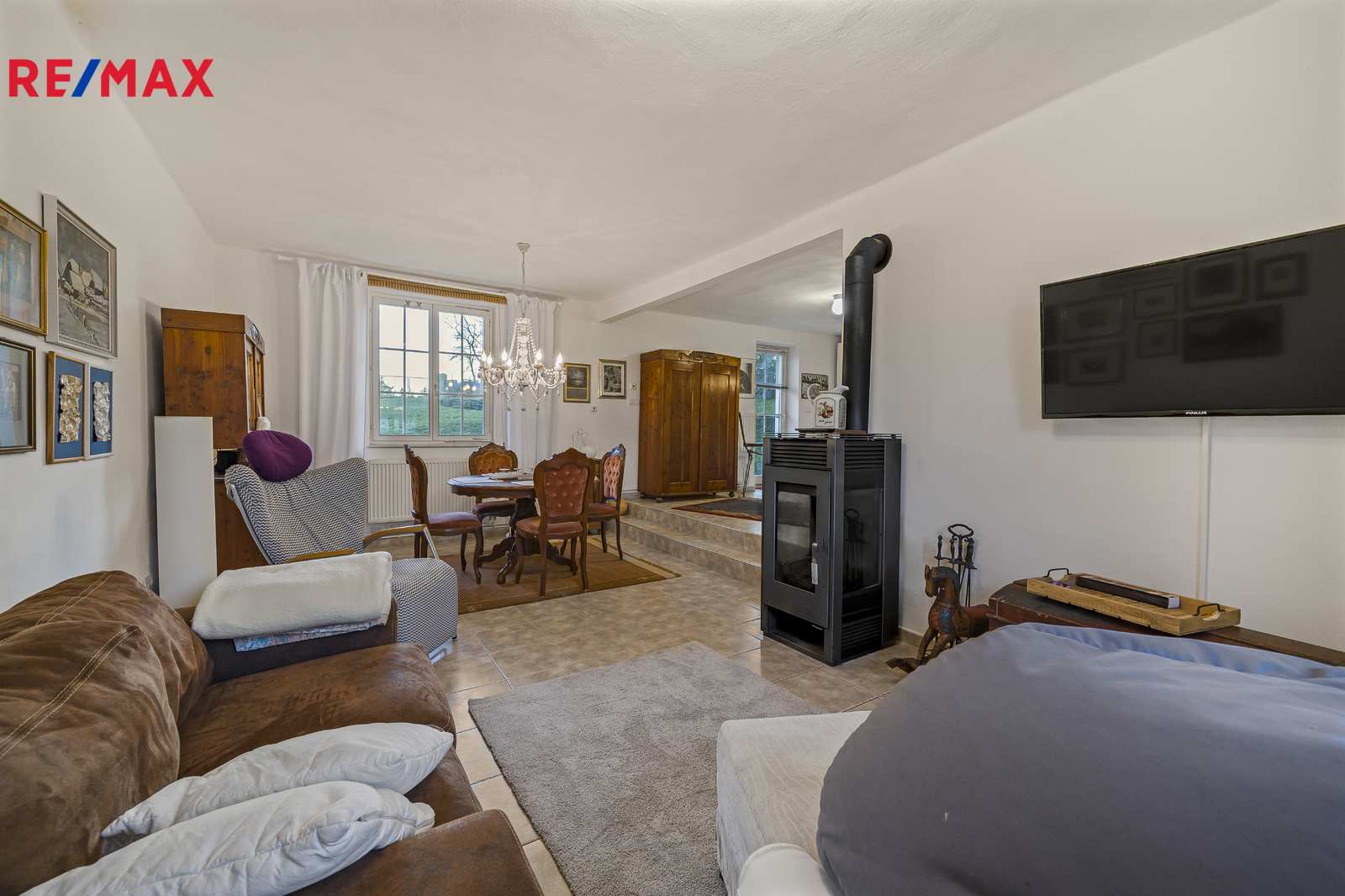 výměnek - obývací pokoj