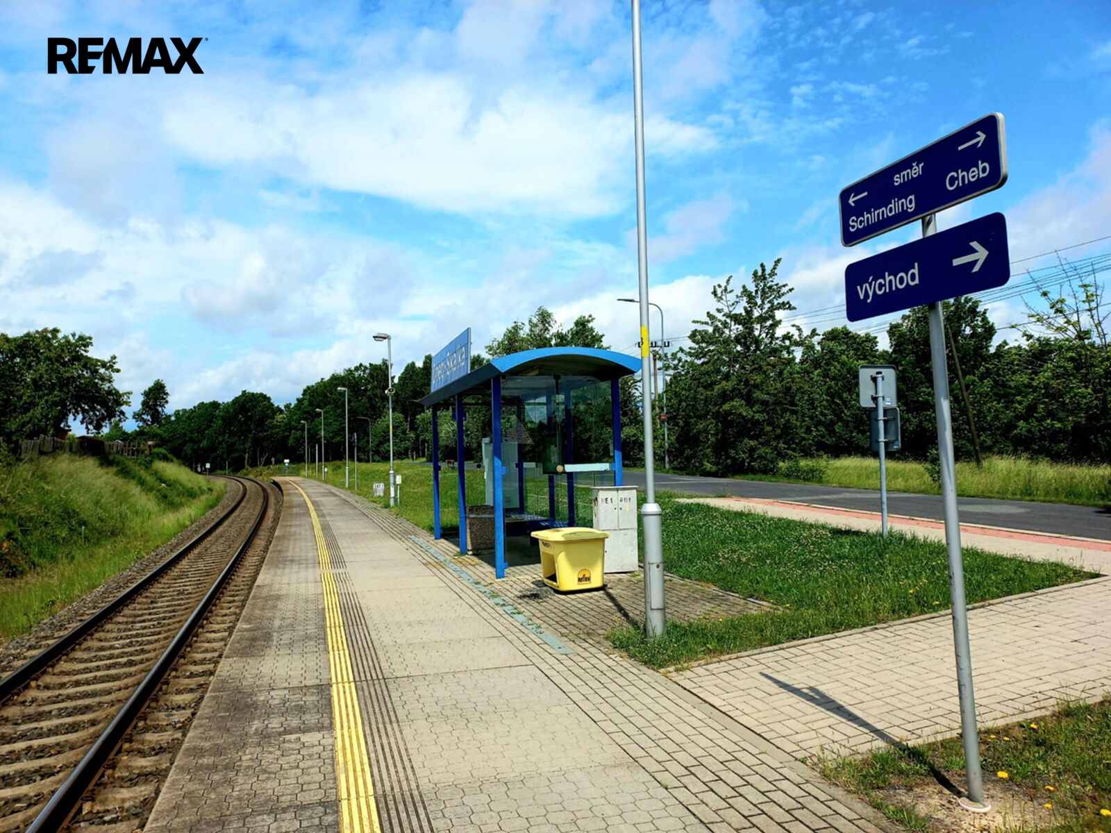 Zastávka Cheb Skalka.