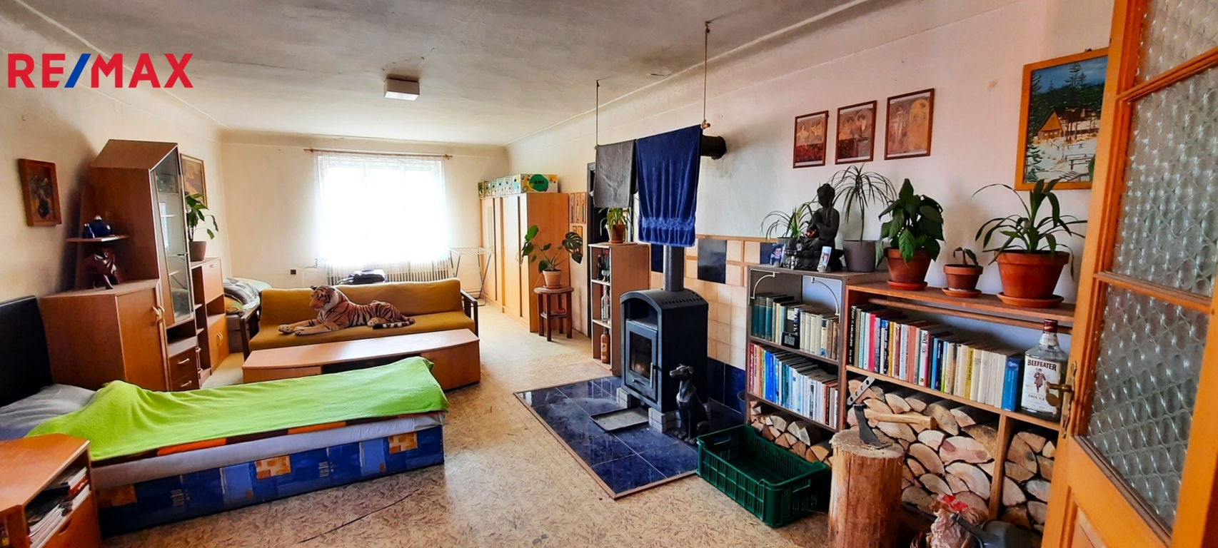 apartmán směrem do zahrady